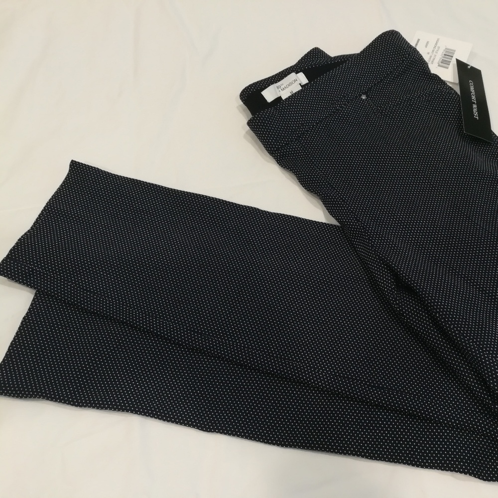 89th+Madison pull up skinny pants size m navy blue